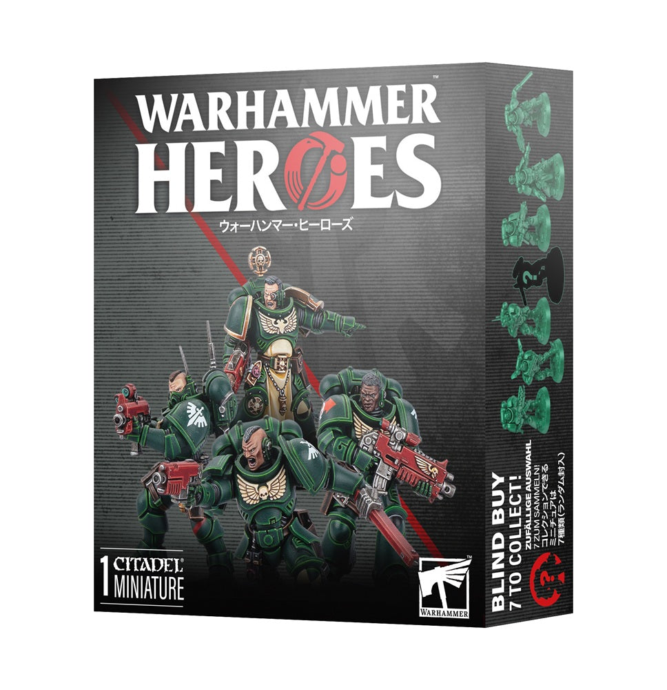 Warhammer 40,000: Space Marine Heroes - Dark Angels Strike Force Variel Blind Box