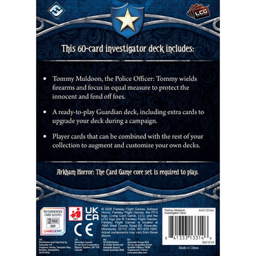 Arkham Horror: The Card Game - Investigator Deck: Tommy Muldoon