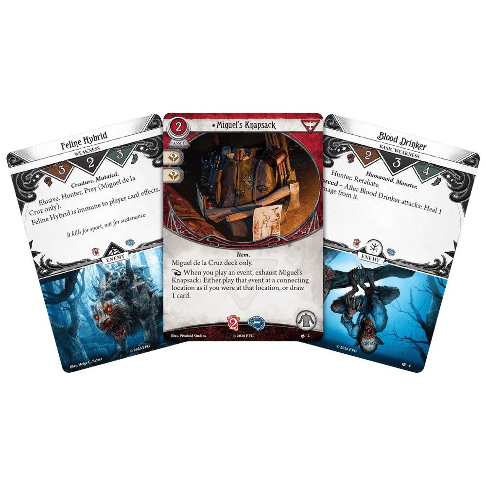 Arkham Horror: The Card Game - Investigator Deck: Miguel de la Cruz