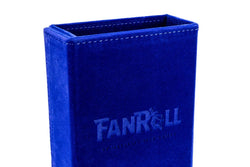 FanRoll - Fold Up Velvet Dice Tower (Blue)