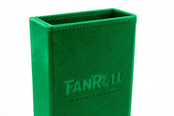 FanRoll - Fold Up Velvet Dice Tower (Green)