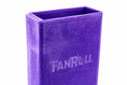 FanRoll - Fold Up Velvet Dice Tower (Purple)