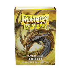Dragon Shield: Japanese Size 60ct Sleeves - Truth (Dual Matte)