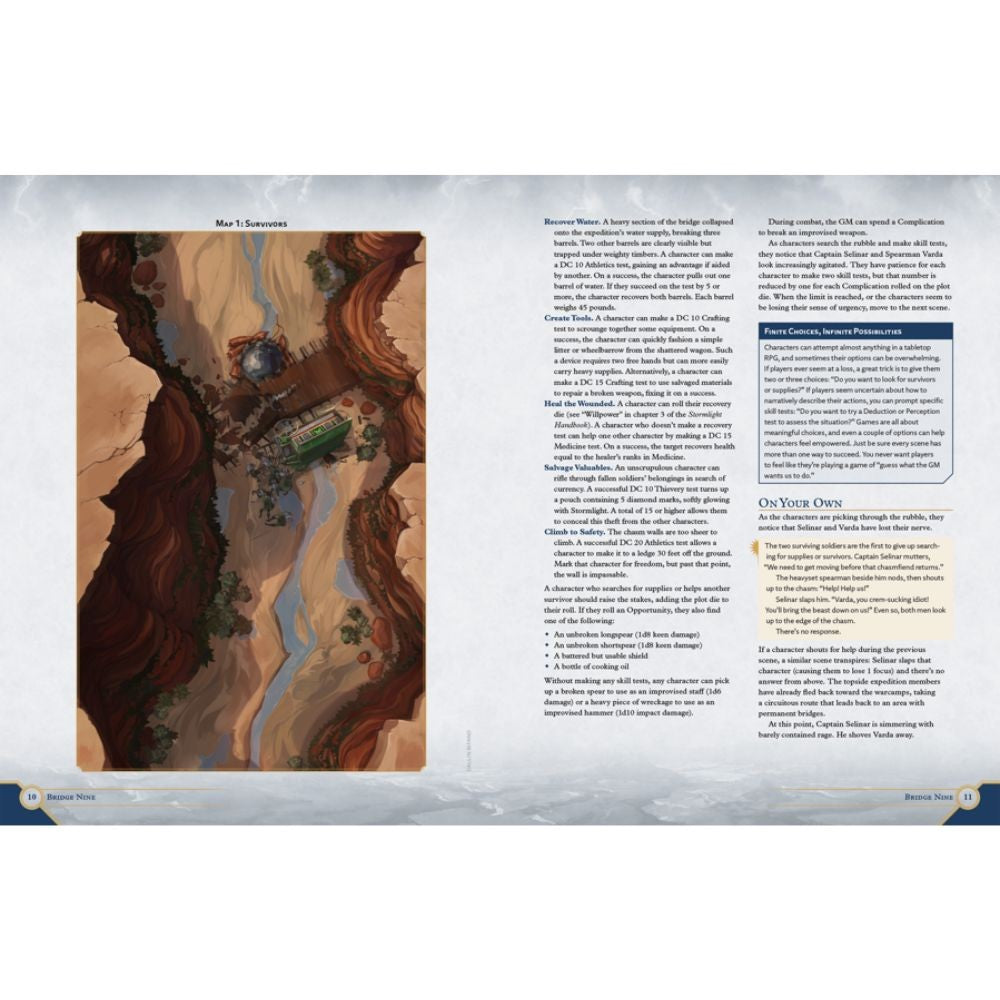 Cosmere RPG Stormlight Bridge Nine Adventure