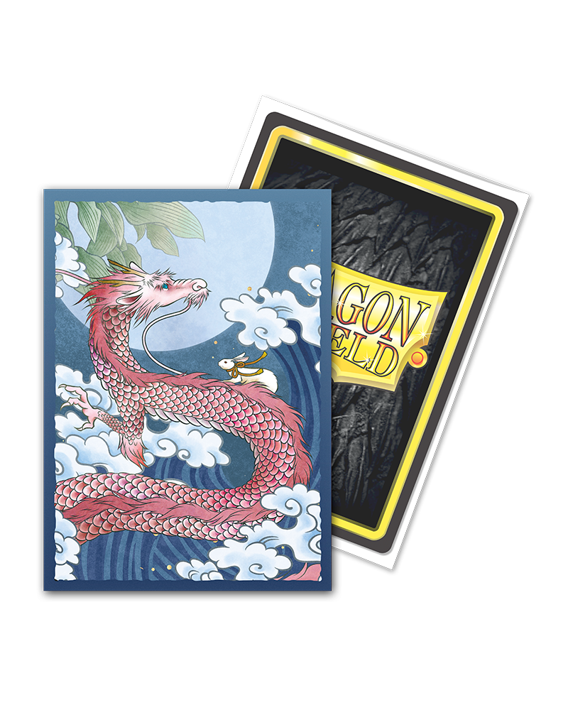 Dragon Shield: Standard 100ct Brushed Art Sleeves - Water Rabbit (2023)