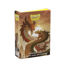 Dragon Shield: Japanese Size 60ct Art Sleeves - Wood Snake 2025 (Dual Matte)