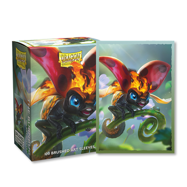 Dragon Shield: Standard 100ct Brushed Art Sleeves - The Burnbug