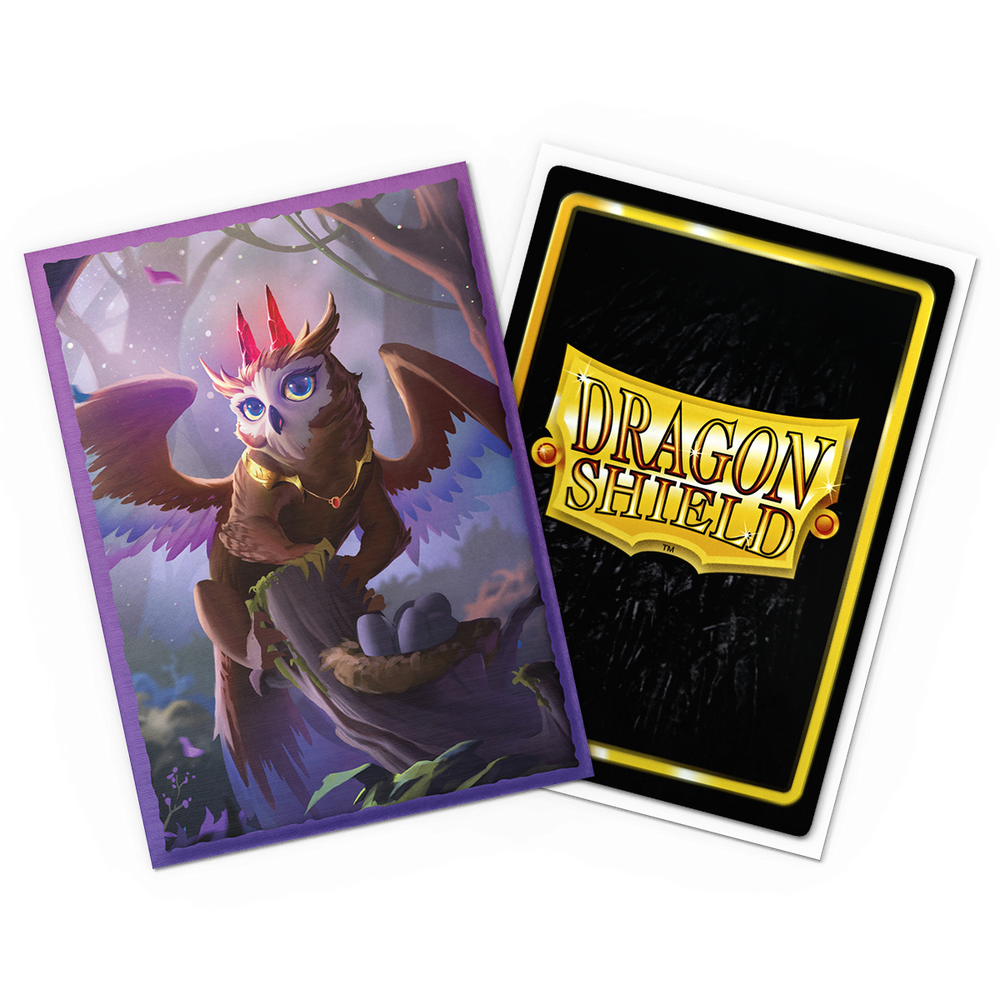 Dragon Shield: Standard 100ct Brushed Art Sleeves - The Dragowlis