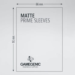 Gamegenic: 100 Standard Size Matte Double Sleeving Pack