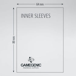 Gamegenic: 100 Standard Size Matte Double Sleeving Pack