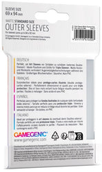 Gamegenic: Standard Size Outer Sleeves 50ct - Prime Matte 69 x 94 mm