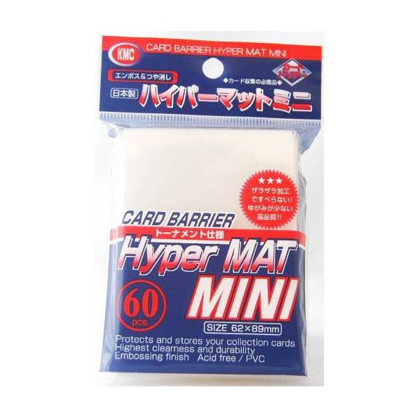 KMC Hyper MAT MINI White Sleeve Mini Size