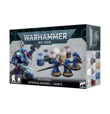 Warhammer 40,000: Space Marines - Infernus Marines + Paint Set