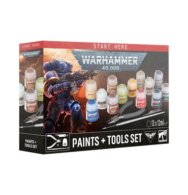 Warhammer 40,000: Paint Set + Tools (2026)