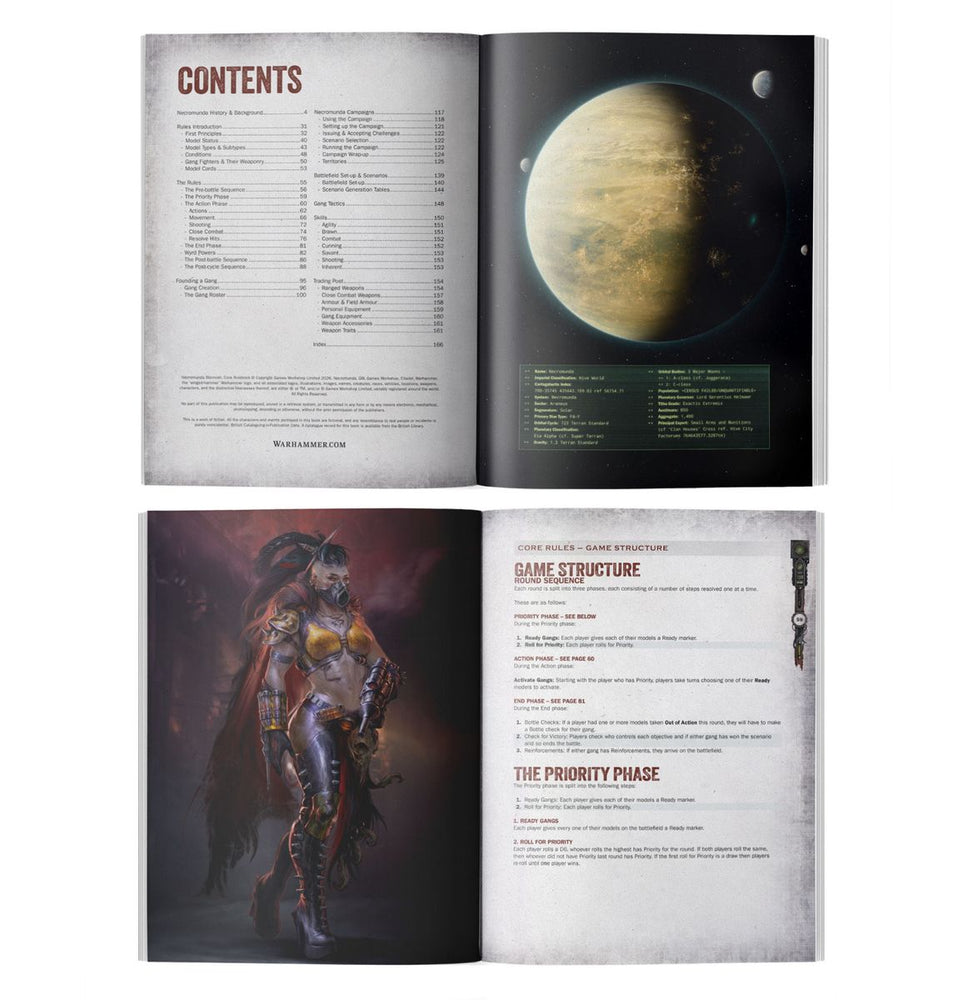 Warhammer Necromunda: Skirmish - Core Rulebook