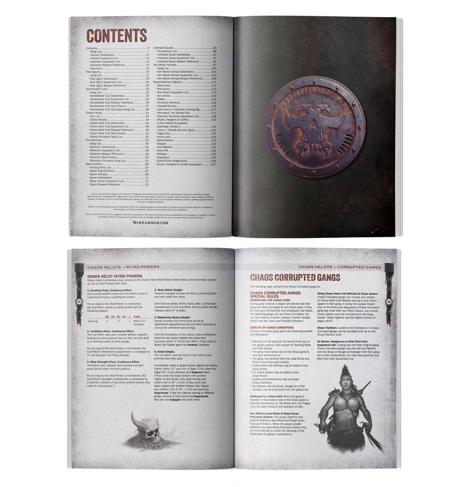 Warhammer Necromunda: Skirmish - Gangs of the Outlands