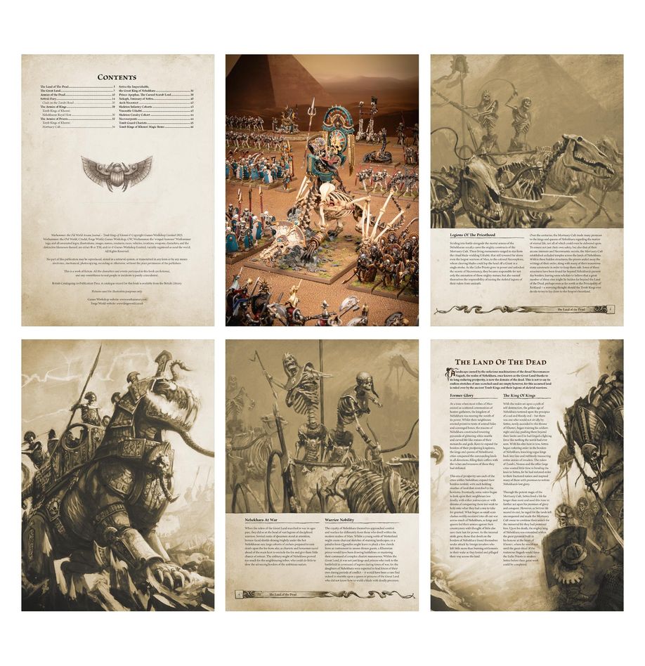 Warhammer The Old World: Arcane Journal - Tomb Kings of Khemri