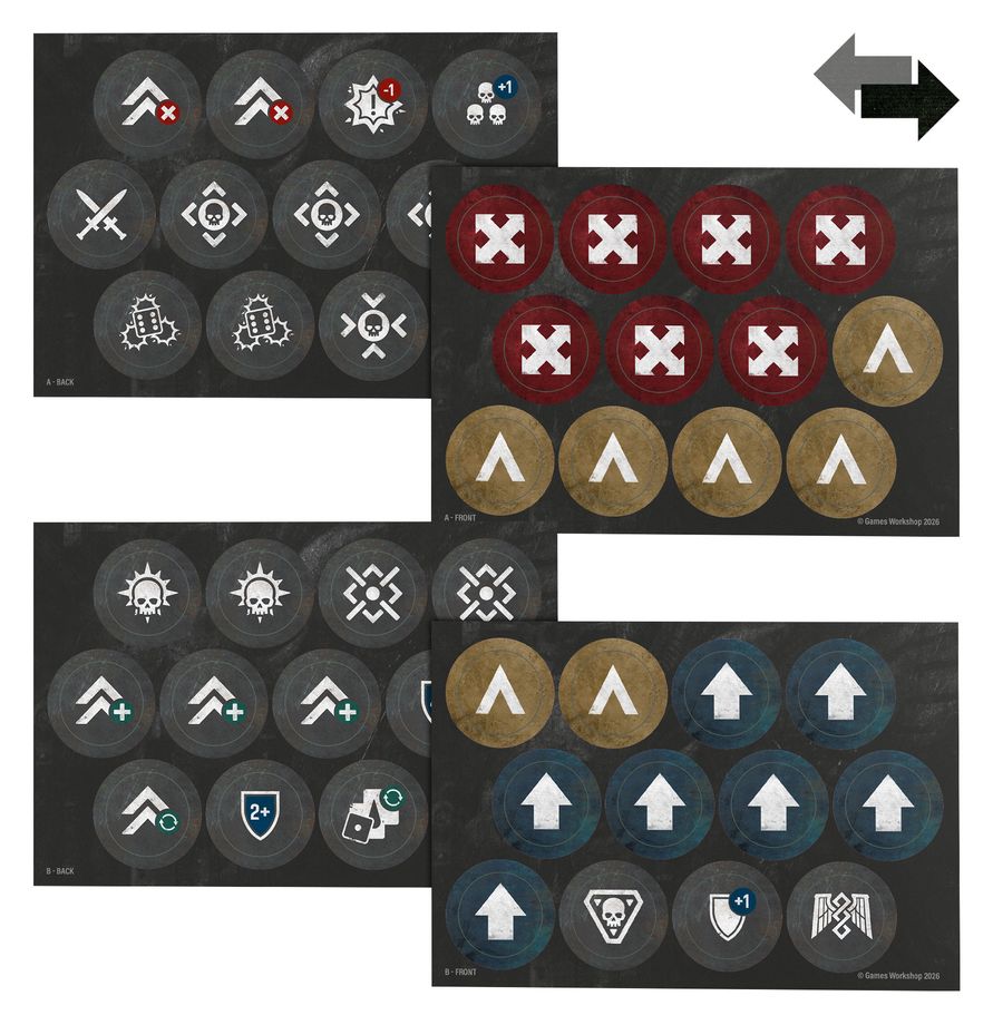 Warhammer 40,000: Command Cards - Space Marines 11th Edition