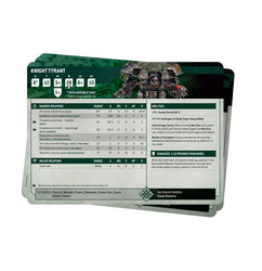 Warhammer 40,000: Datasheet Cards - Chaos Knights 10th Edition