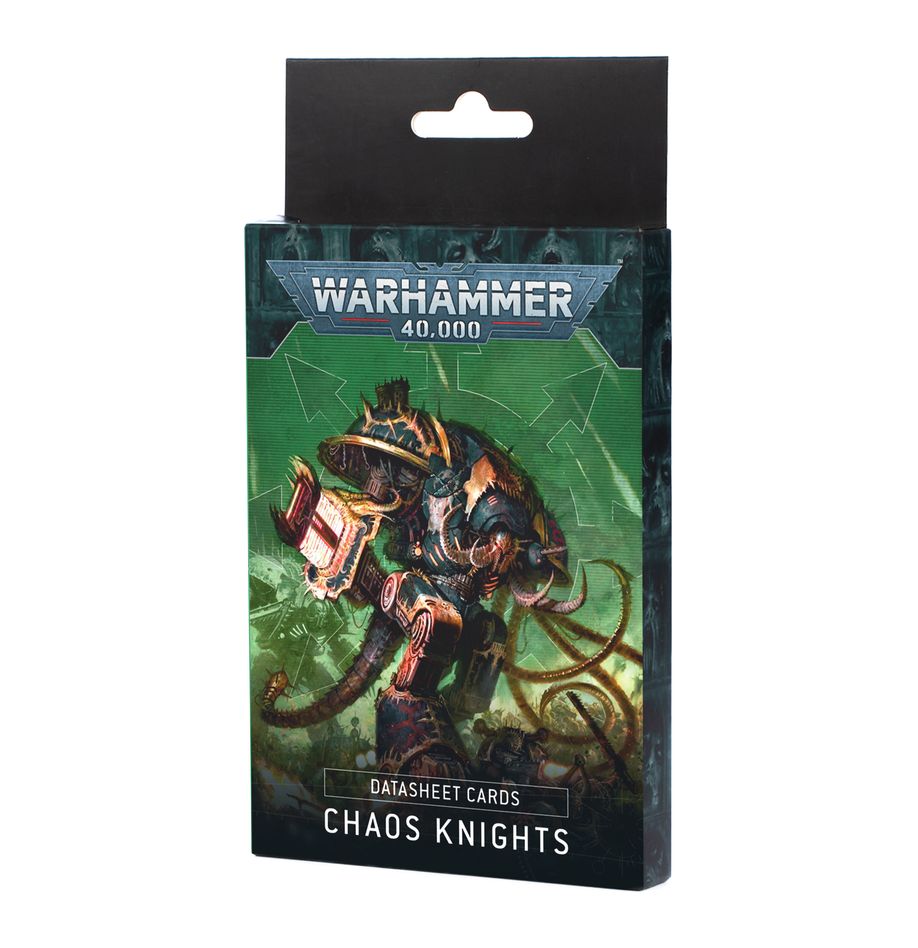 Warhammer 40,000: Datasheet Cards - Chaos Knights 10th Edition