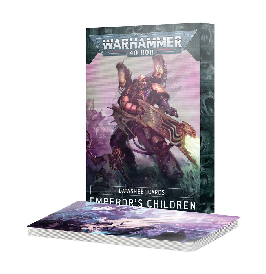 Warhammer 40,000: Datasheet Cards - Emperor's Children 10th Edition