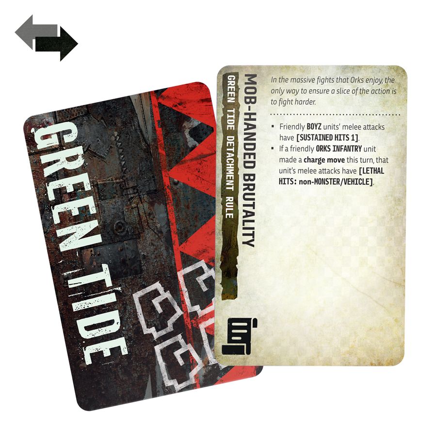 Warhammer 40,000: Command Cards - Orks 11th Edition