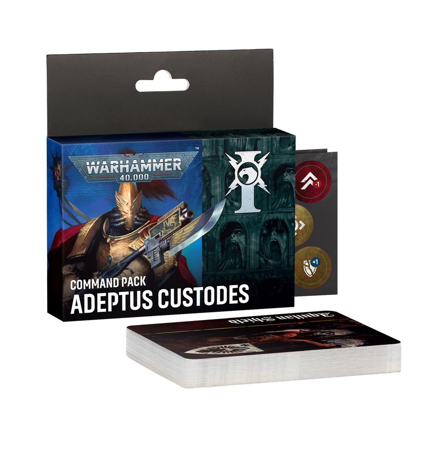 Warhammer 40,000: Command Cards - Adeptus Custodes 11th Edition