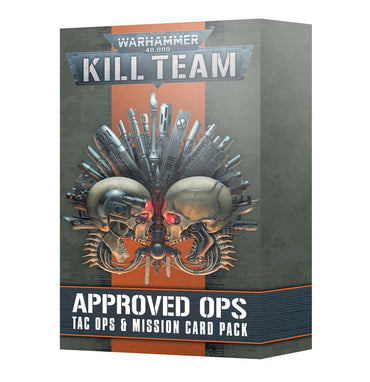 Kill Team: Approved Ops - Tac Ops & Mission Card Pack