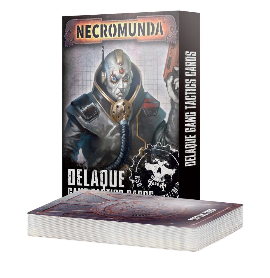 Necromunda: Delaque Gang Tactics Cards - Second Edition (2024)