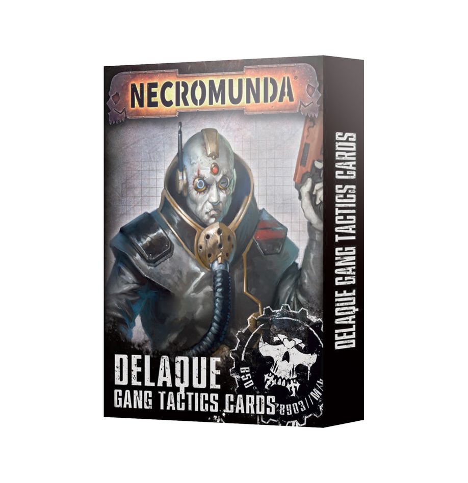 Necromunda: Delaque Gang Tactics Cards - Second Edition (2024)
