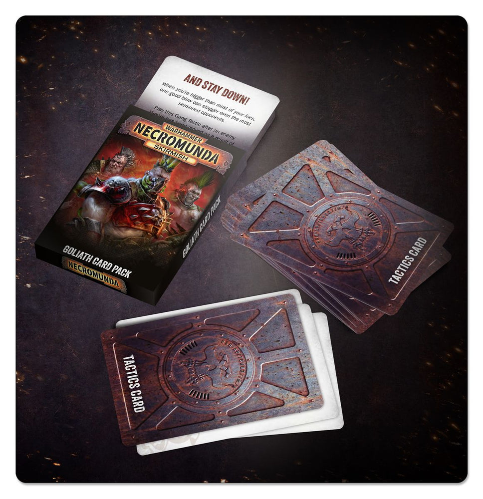 Warhammer Necromunda: Goliath Card Pack