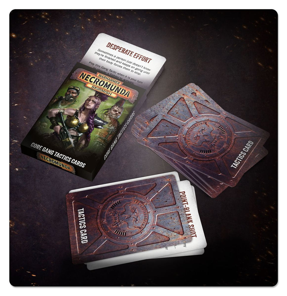 Warhammer Necromunda: Skirmish - Core Gangs Tactics Cards