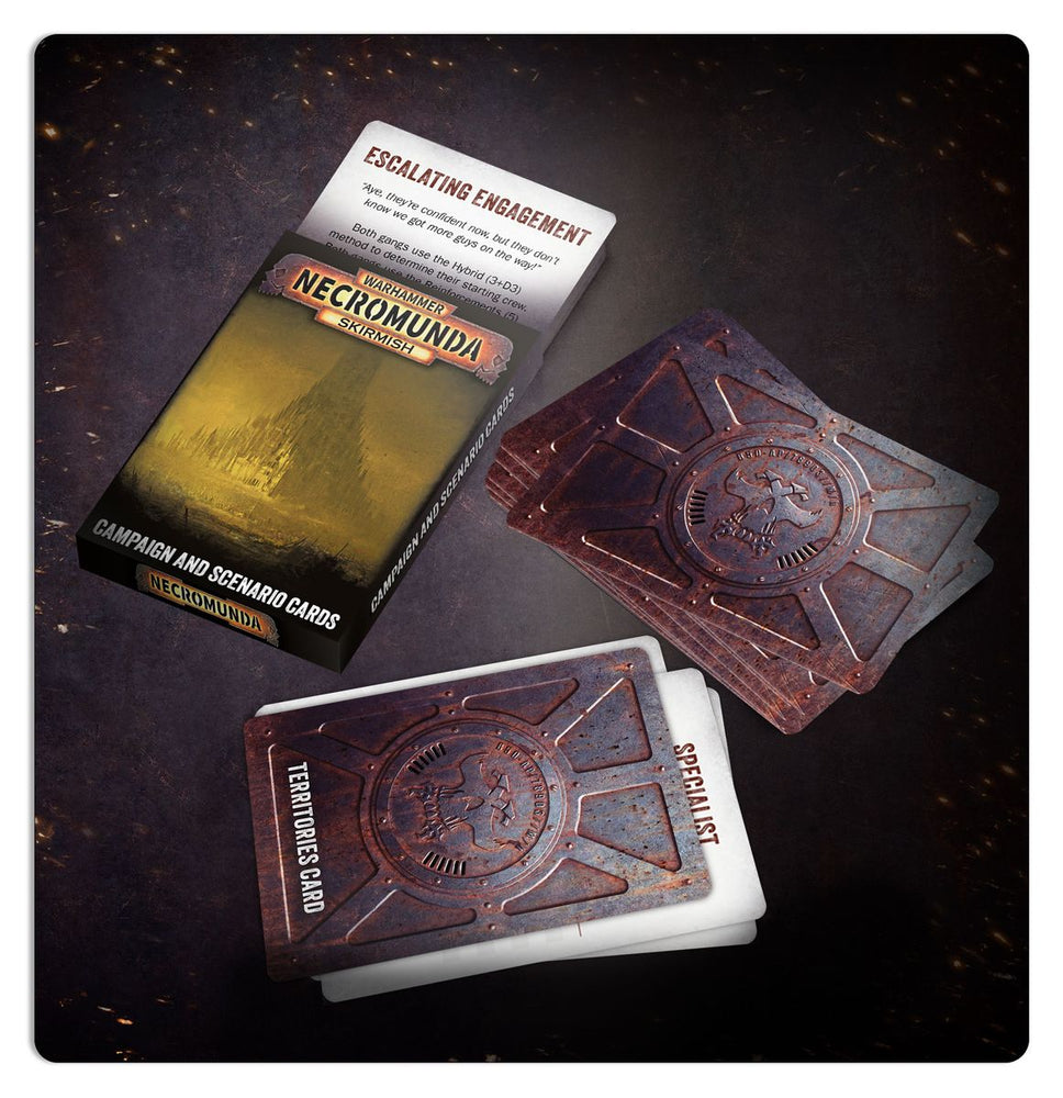 Warhammer Necromunda: Skirmish - Campaign and Scenario Cards