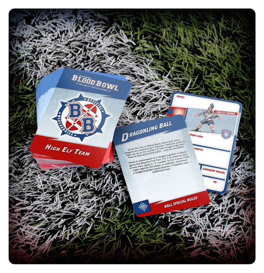 Blood Bowl: Third Season Edition - High Elf Team Reference Card Pack (2026)