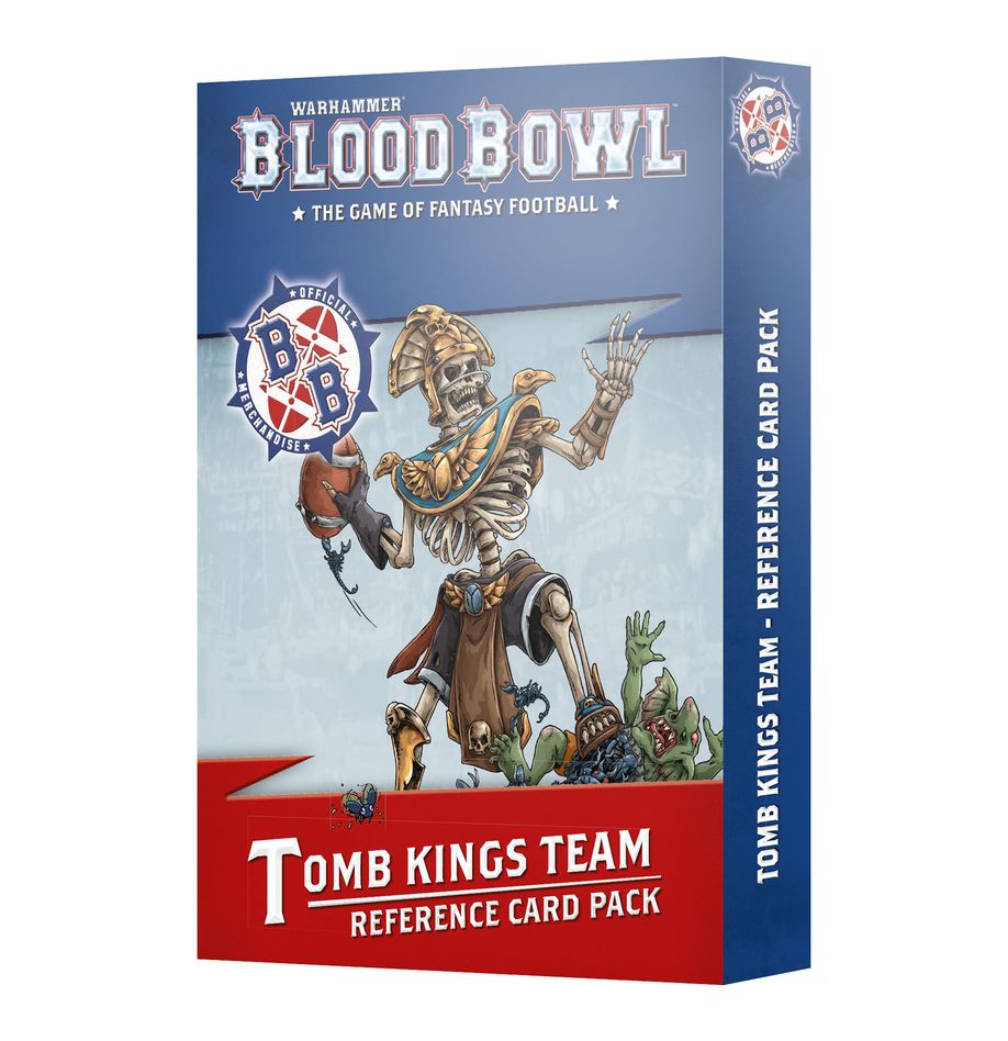 Blood Bowl: Third Season Edition - Tomb Kings Team Reference Card Pack (2025)