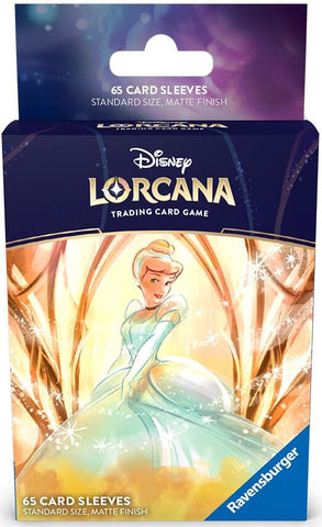 Disney Lorcana: Card Sleeves (Cinderella / 65-Pack)