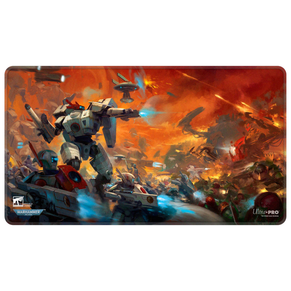 Ultra PRO: Stitched Edge Playmat - T'au Empire Codex Aligned