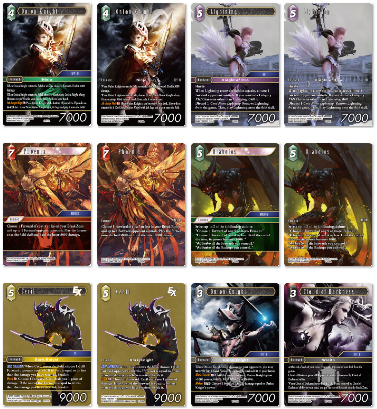 Final Fantasy TCG - Two Player Starter Set Wraith Vs Knight