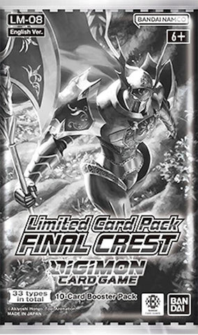 Limited Card Pack -Final Crest- (Sealed Promotional Box)