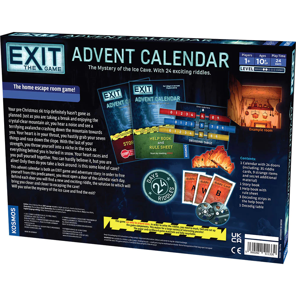 Exit: The Game Advent Calendar - The Mystery of the Ice Cave