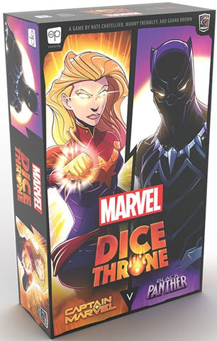 Dice Throne Marvel 2 Hero Box 1 - Captain Marvel V Black Panther