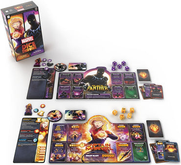 Dice Throne Marvel 2 Hero Box 1 - Captain Marvel V Black Panther