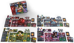 Dice Throne Marvel 4 Hero Box - Miles Morales: Spider-man V Scarlet Witch V Loki V Thor