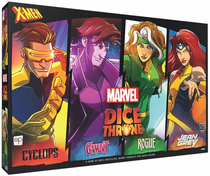 Dice Throne Marvel: X-Men 4 Hero Box 2 - Cyclops v Gambit v Rogue v Jean Grey