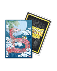 Dragon Shield: Japanese Size 60ct Brushed Art Sleeves - Water Rabbit (2023)
