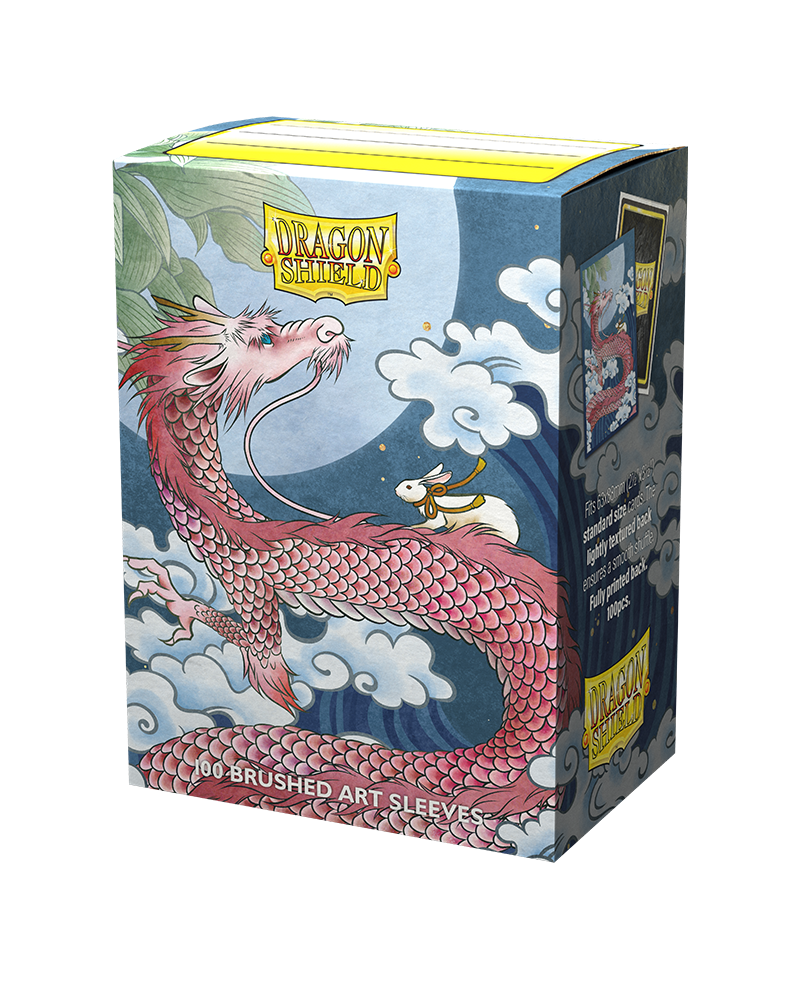 Dragon Shield: Standard 100ct Brushed Art Sleeves - Water Rabbit (2023)
