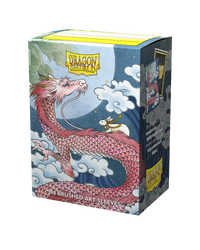 Dragon Shield: Standard 100ct Brushed Art Sleeves - Water Rabbit (2023)