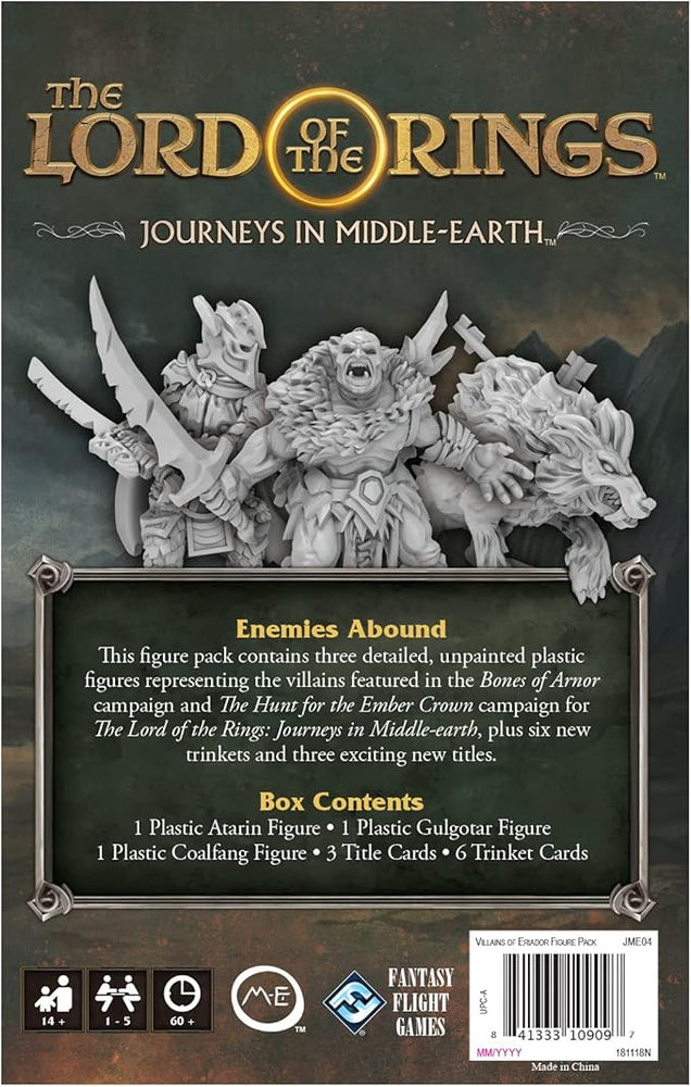 The Lord of the Rings - Journeys In Middle Earth: Villains Of Eria Figure Pack