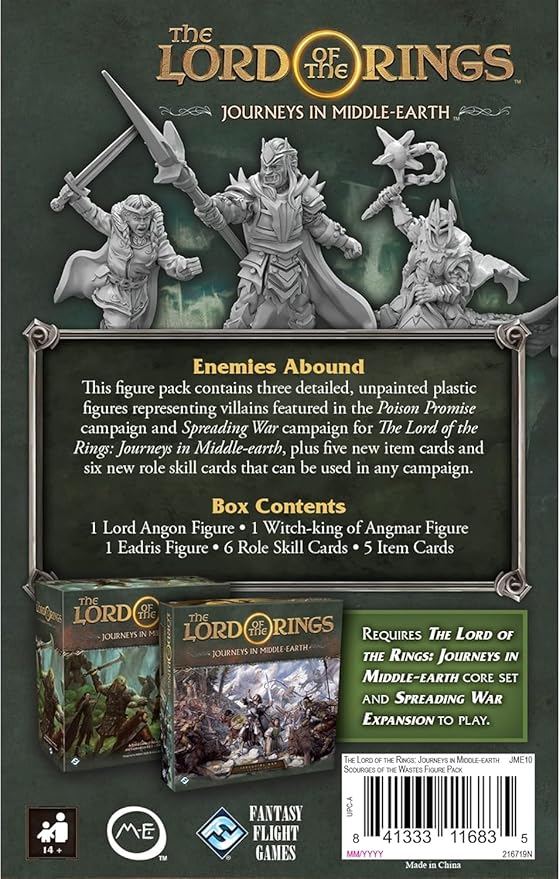 The Lord of the Rings - Journeys In Middle-earth: Scourges of the Wastes Figure Pack