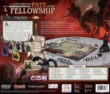 The Lord of the Rings: Fate of the Fellowship - A Pandemic System Game